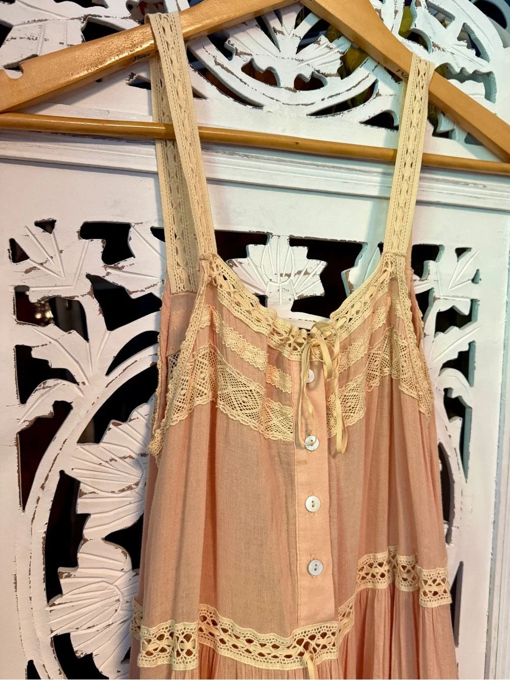 SPELL Rare Unicorn Prairie Gown in blush Spell and the Gypsy Dress - Picture 3 of 14
